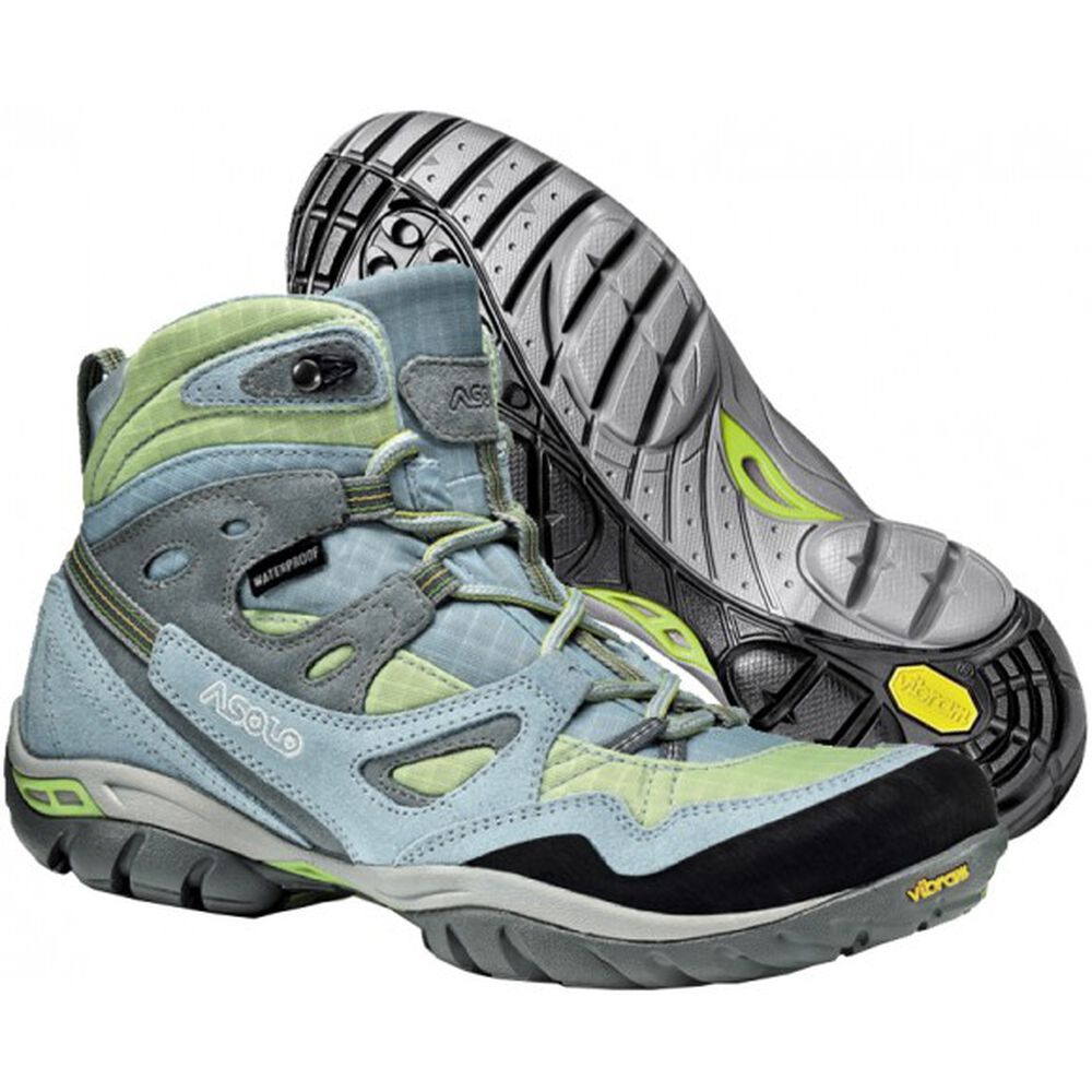 Vibram Sole Asolo Athena Mens Hiking Boots Turquoise Australia (AEX876102)
